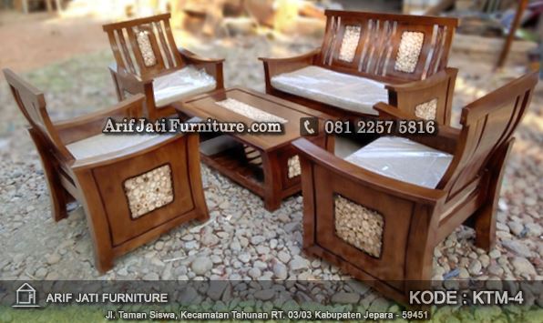  kursi  tamu  koin  minimalis  ARIF JATI FURNITURE TOKO 