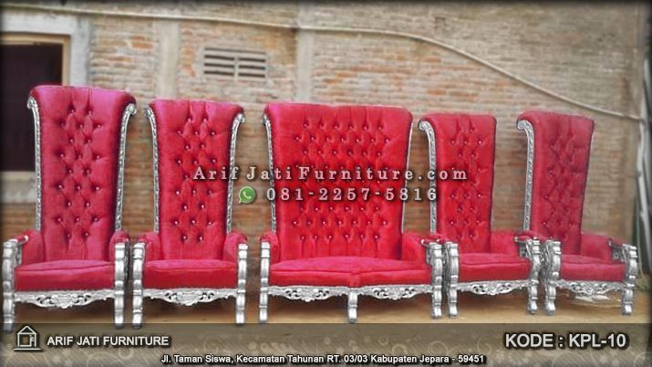  Kursi  Pelaminan Bellagio Model  Baru  ARIF JATI FURNITURE