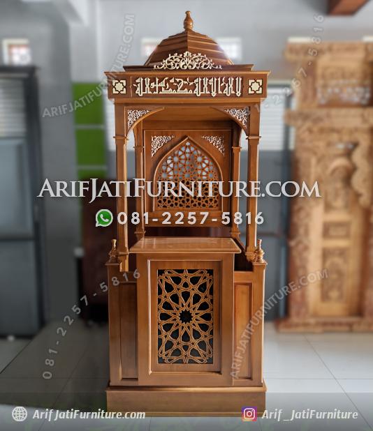 Mimbar Masjid Arabic Model Terbaru